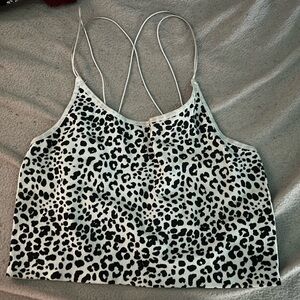 Leopard Print Women's Top